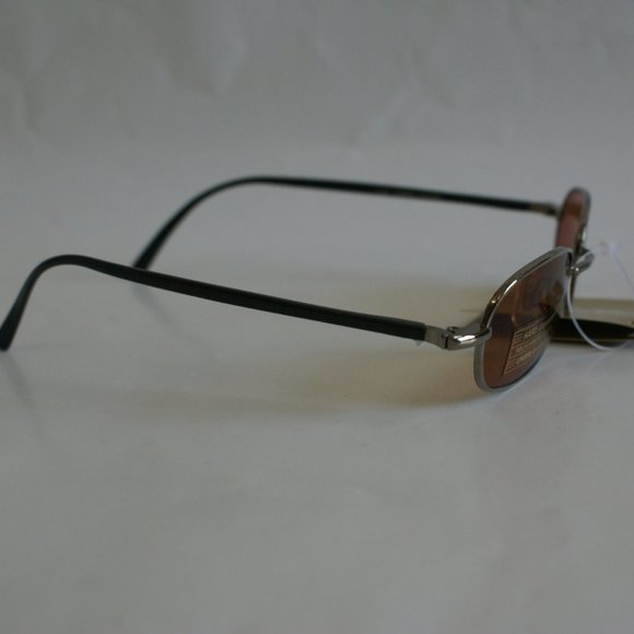 NWT TruVintage 90's lady's Fashion Combo Small Rectangular Coppermax Sunglasses - Picture 5 of 12